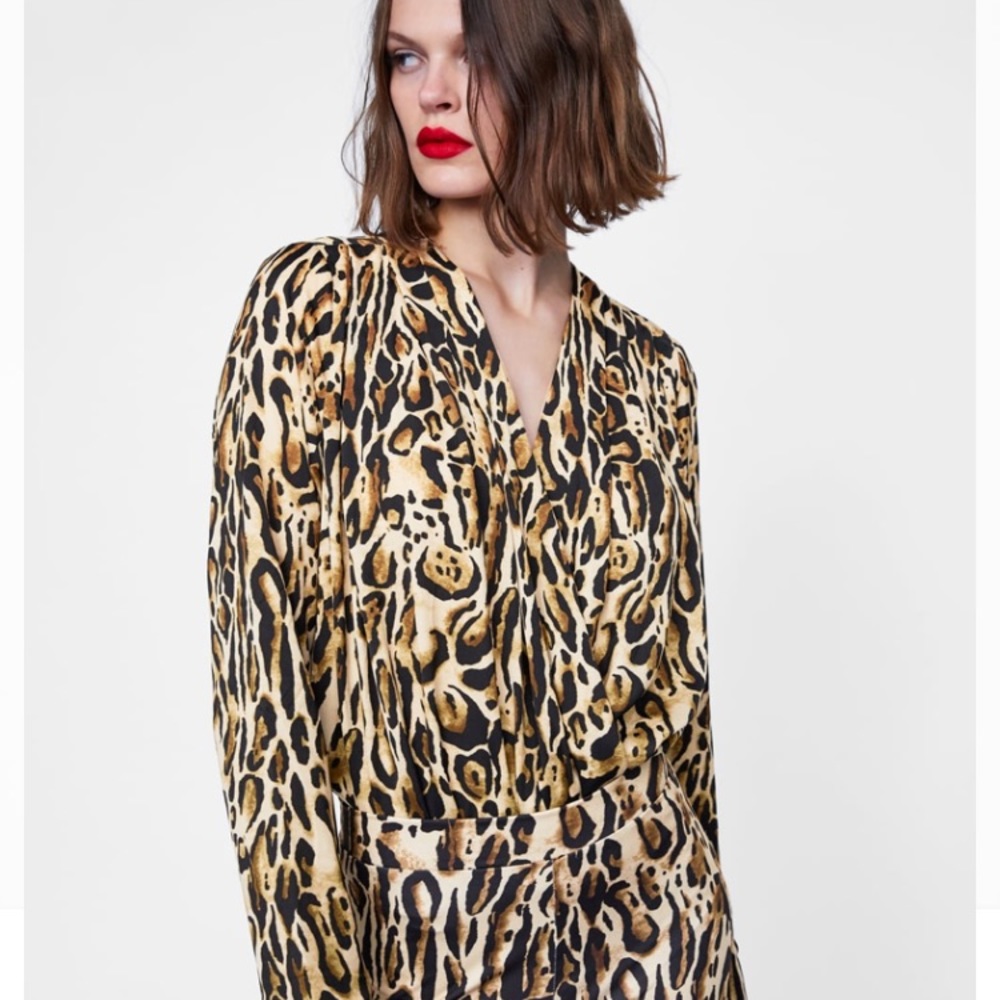 Zara wrap bodysuit